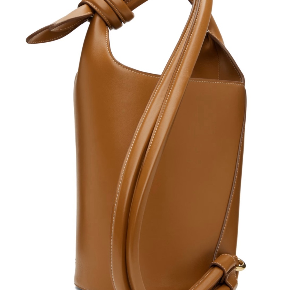 NWT Jacquemus Brown 'Le petit Tourni' Bag - Picture 4 of 8